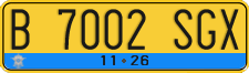 License plate of Indonesia, Commercial vehicles
