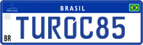 License plate of Brazil, Authorities (Mercosul)