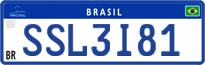 License plate of Brazil, Authorities (Mercosul)