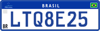 License plate of Brazil, Authorities (Mercosul)