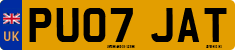 License plate of the United Kingdom, 2001 year system