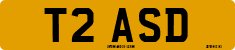 License plate of the United Kingdom, 1983 year system