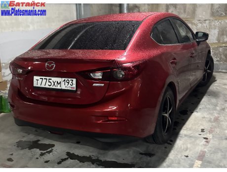 т775хм193, Mazda 3