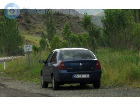 25 EU 133, Renault Clio Symbol