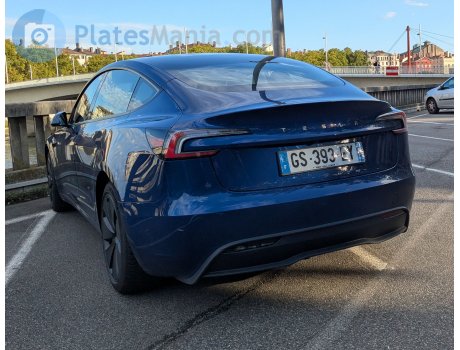 GS-393-EY, Tesla Model 3