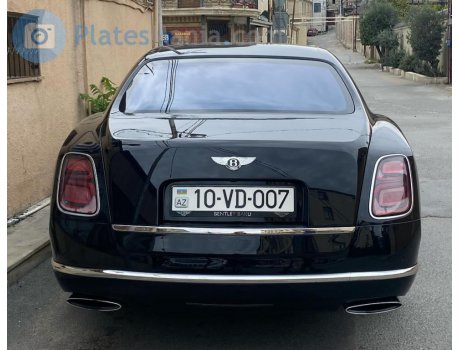 10 VD 007, Bentley Mulsanne
