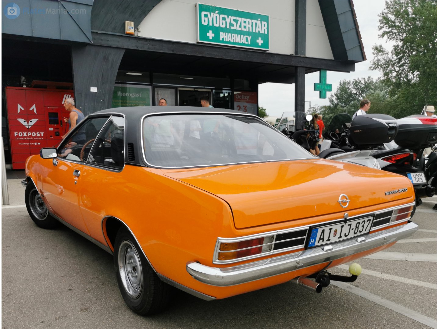 AI IJ-837, Opel Rekord 4th gen 2-door Sedan (D), 1972–1977