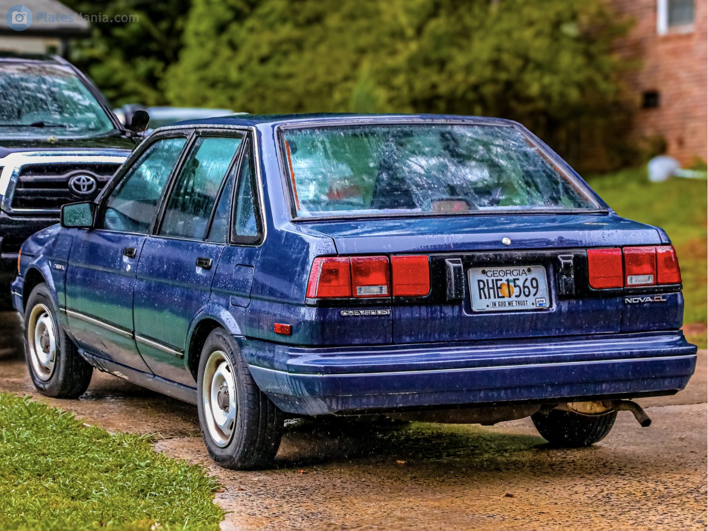 RHE1569, Chevrolet Nova 5th gen 4-door Sedan (82; S-body), 1984–1988