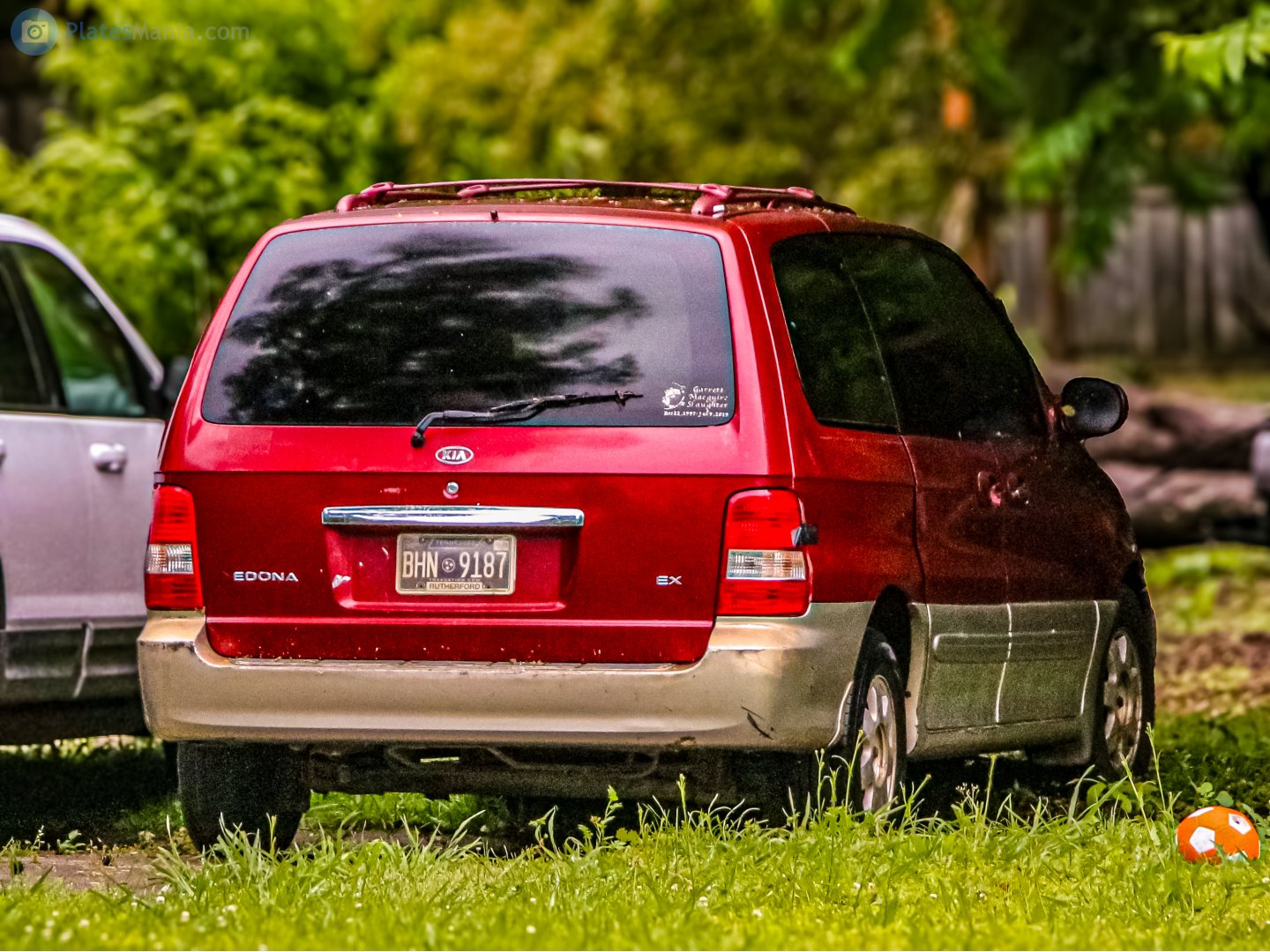 BHN-9187, Kia Sedona 1st gen (UP/GQ), facelift, 2002–2006