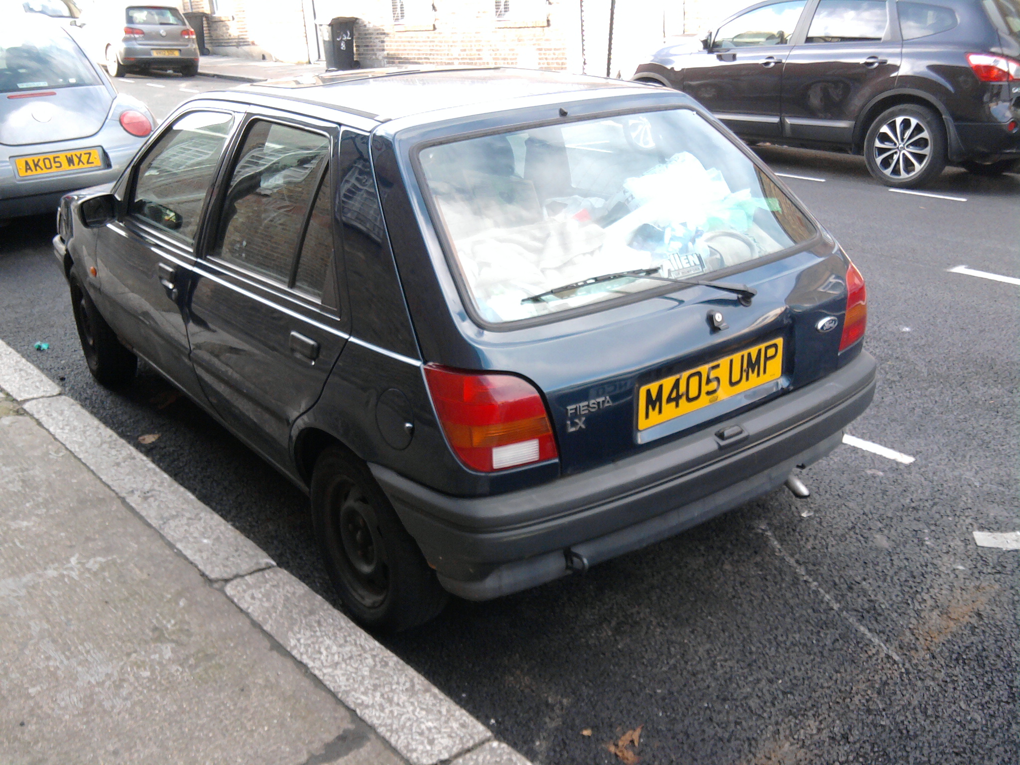 M405UMP, Ford Fiesta 3rd gen (Classic) 5-door Hatch (FBJ; BE13), 1989–1997