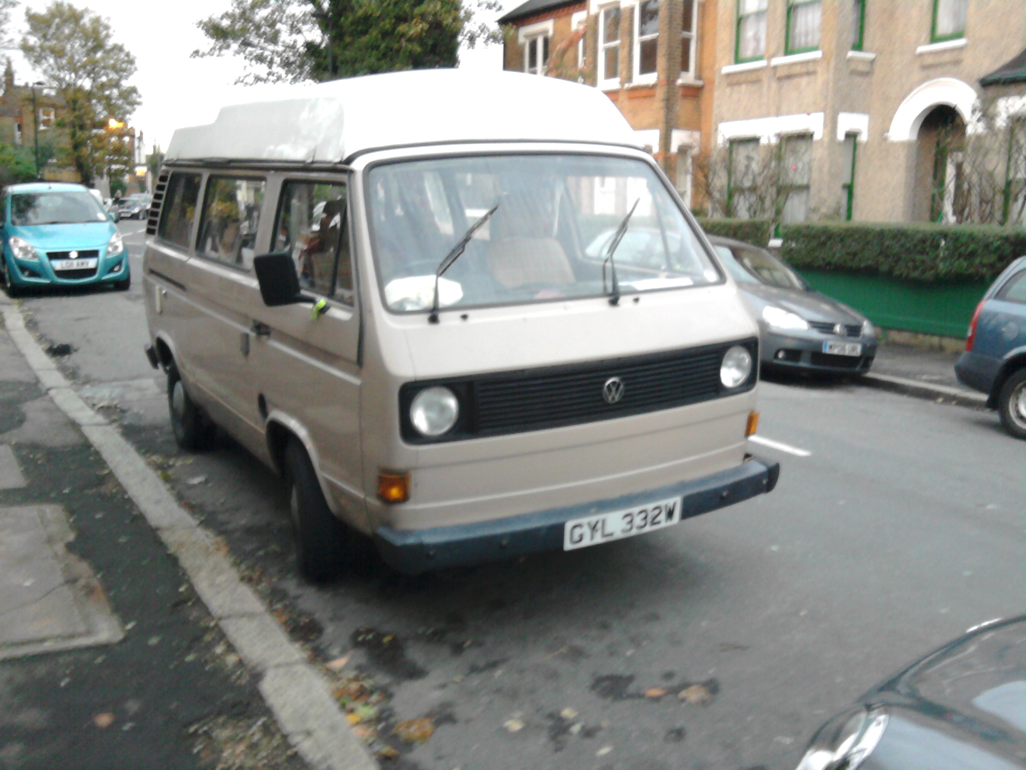 GYL332W, Volkswagen Transporter 3rd gen Van (T3), 1979–1992