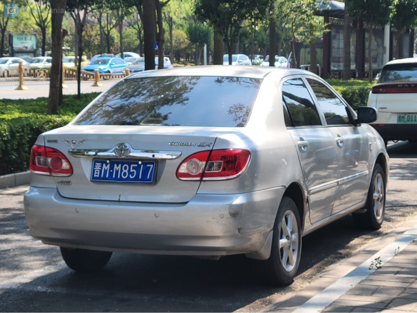 晋M·M8517, Toyota Corolla 9th gen EX Sedan (E120; CN-market), 1st facelift, 2008–2012