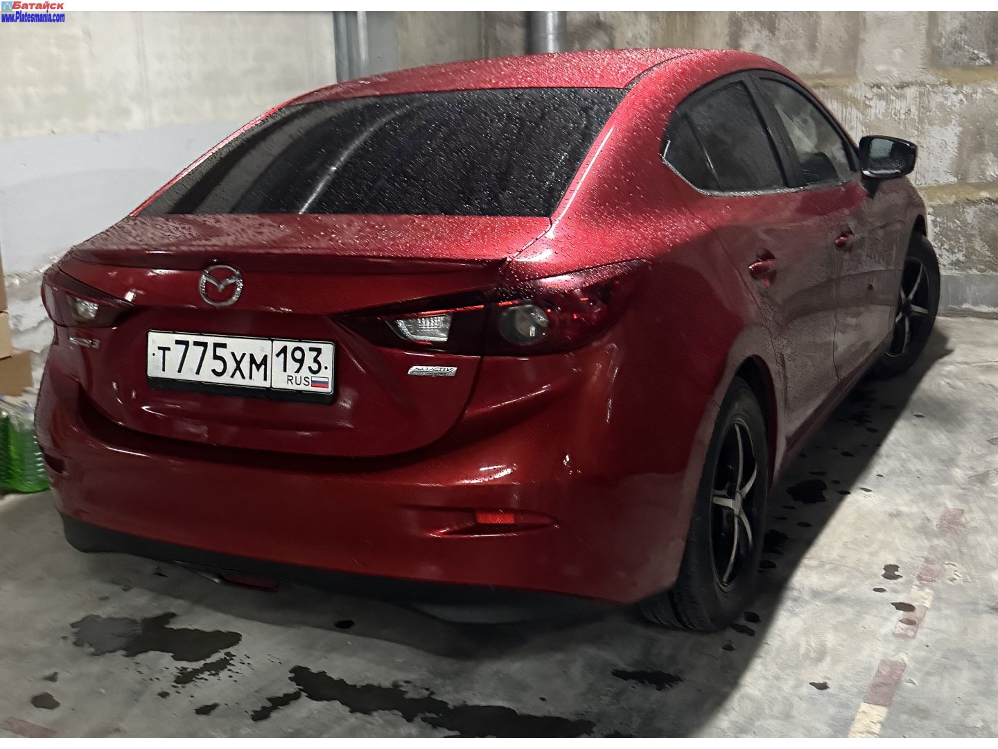 т 775 хм 193, Mazda 3 3rd gen Sedan (BM), 2013–2018