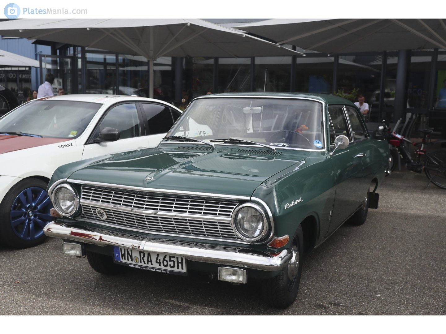 WN RA 465 H, Opel Rekord 1st gen 2-door Sedan (A), 1963–1965