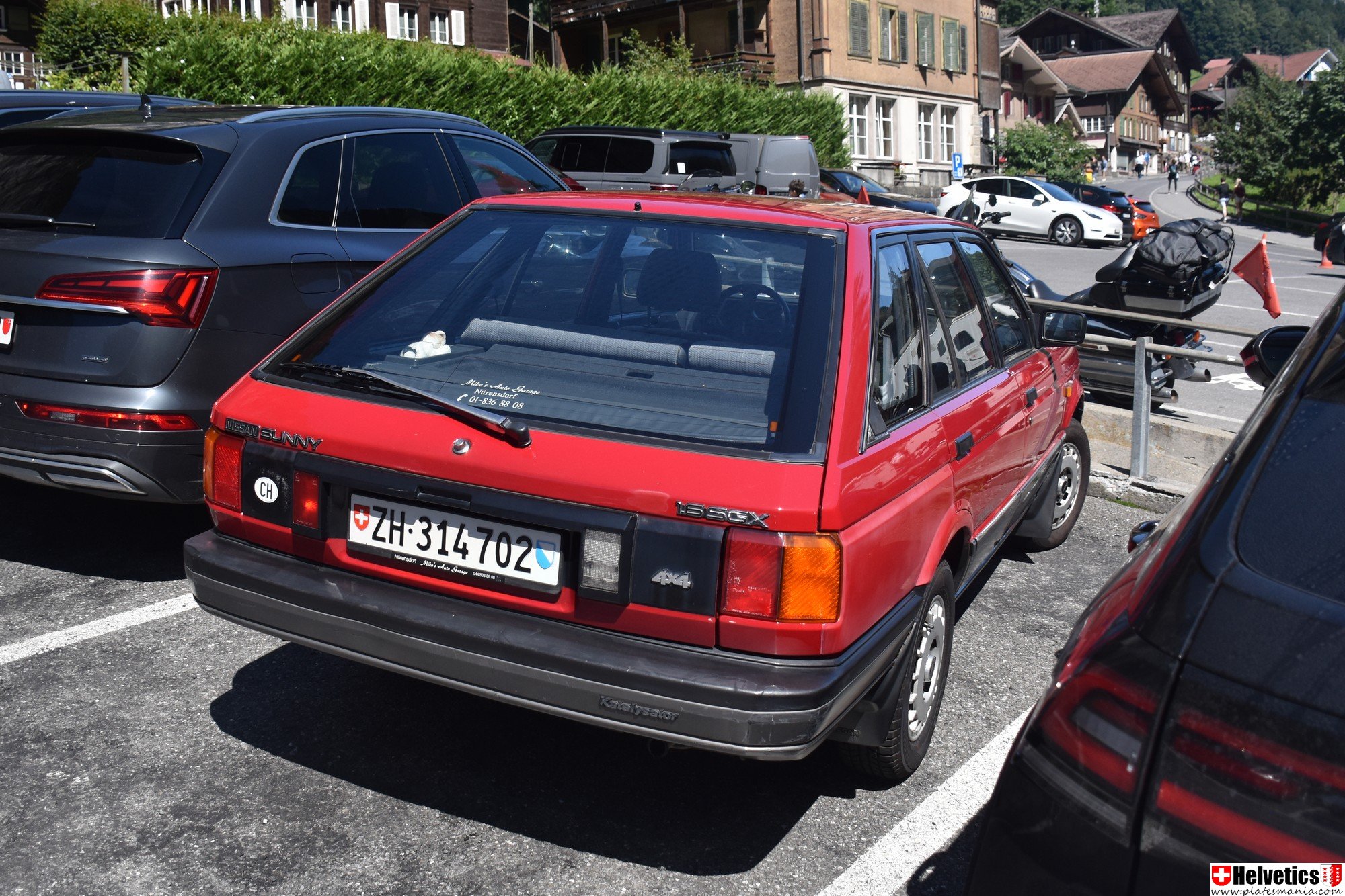 ZH 314702, Nissan Sunny 6th gen Traveller Wagon (B12), 1986–1990