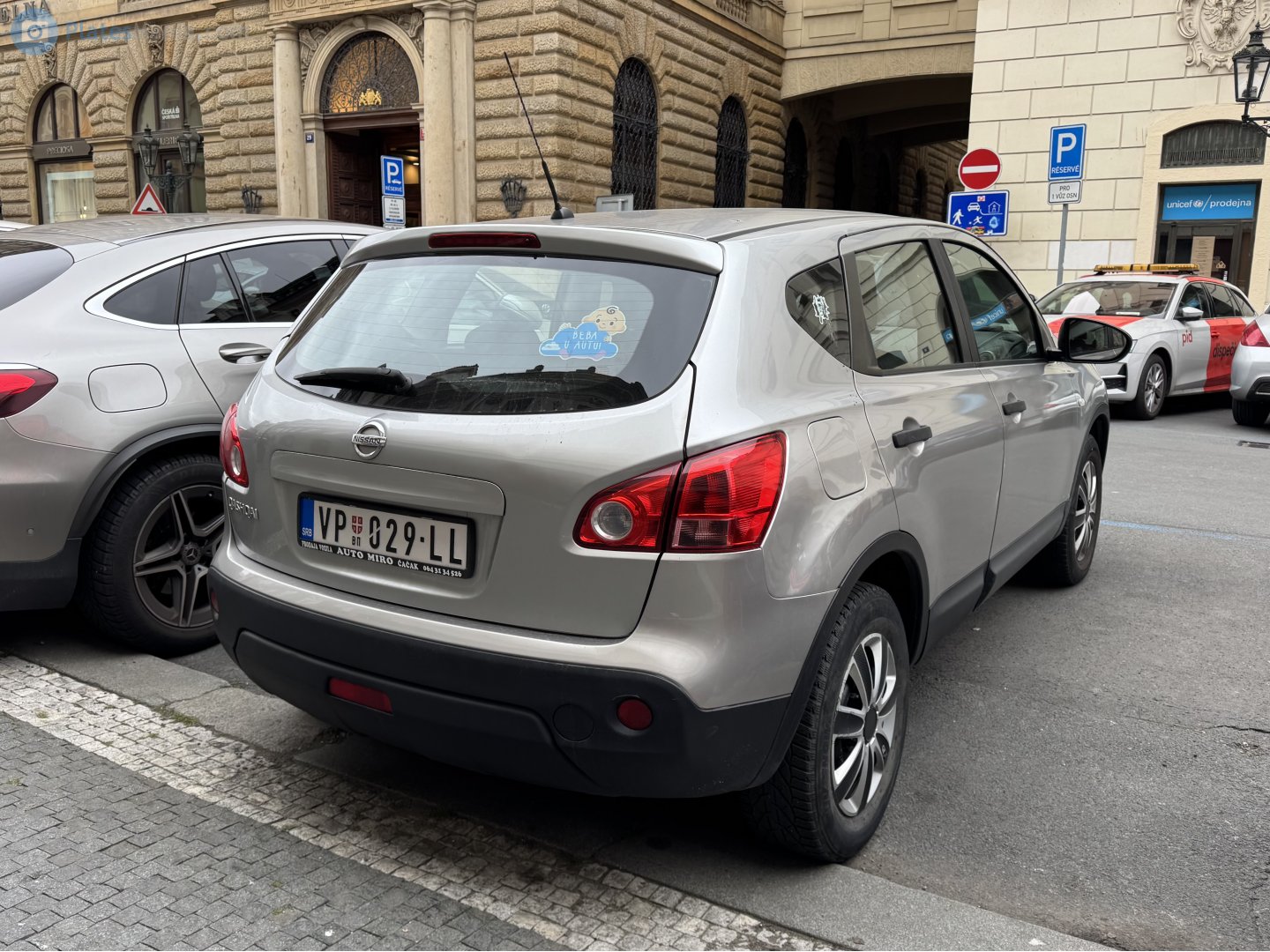 VP 029-LL, Nissan Qashqai 1st gen (Xiaoke) (J10), 2007–2009 (–2014 for CN-market)