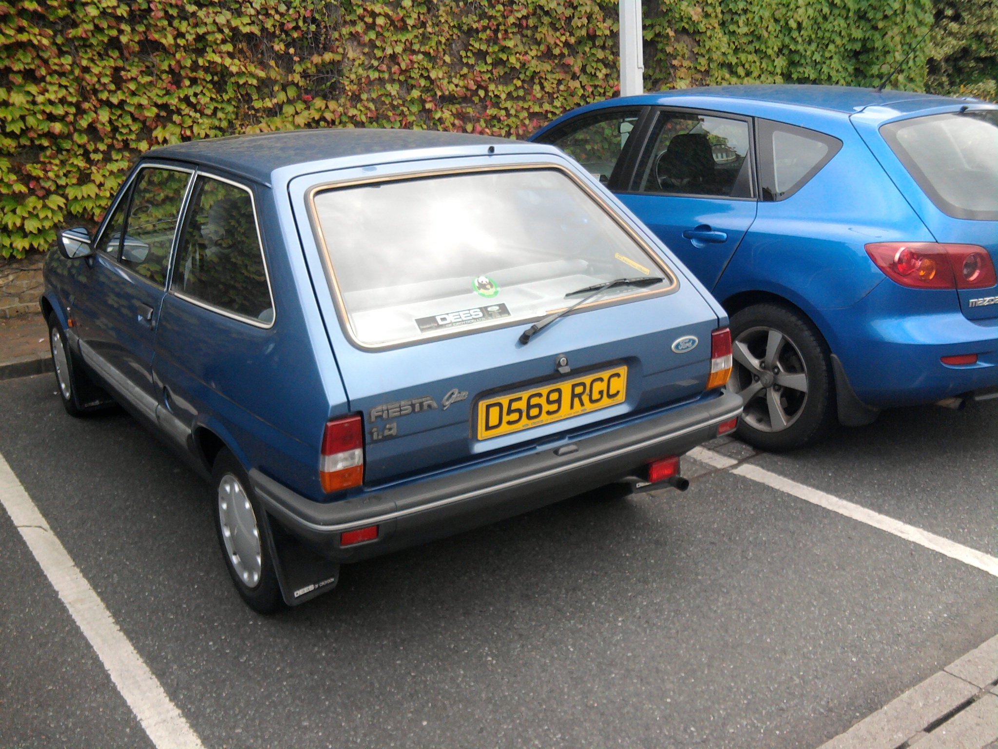 D569RGC, Ford Fiesta 2nd gen Hatch (FBD), 1983–1989