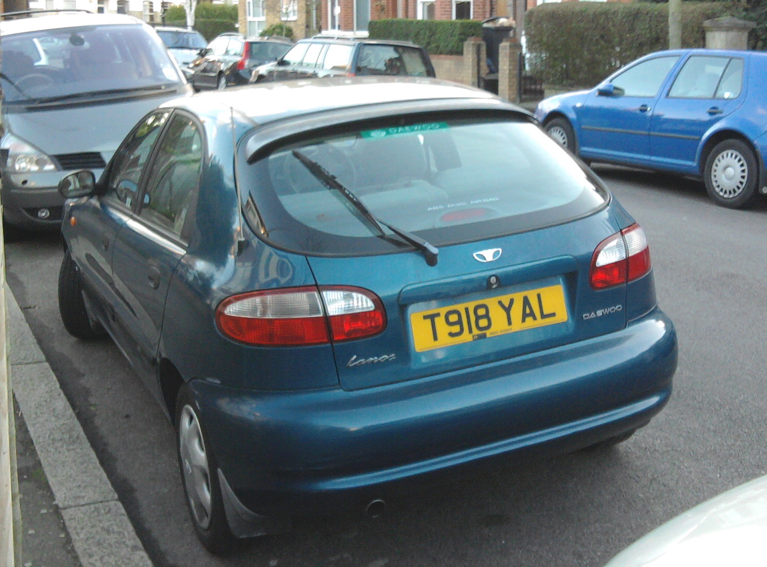 T918YAL, Daewoo Lanos 1st gen 5-door Hatch (T100/T150), 1997–2003