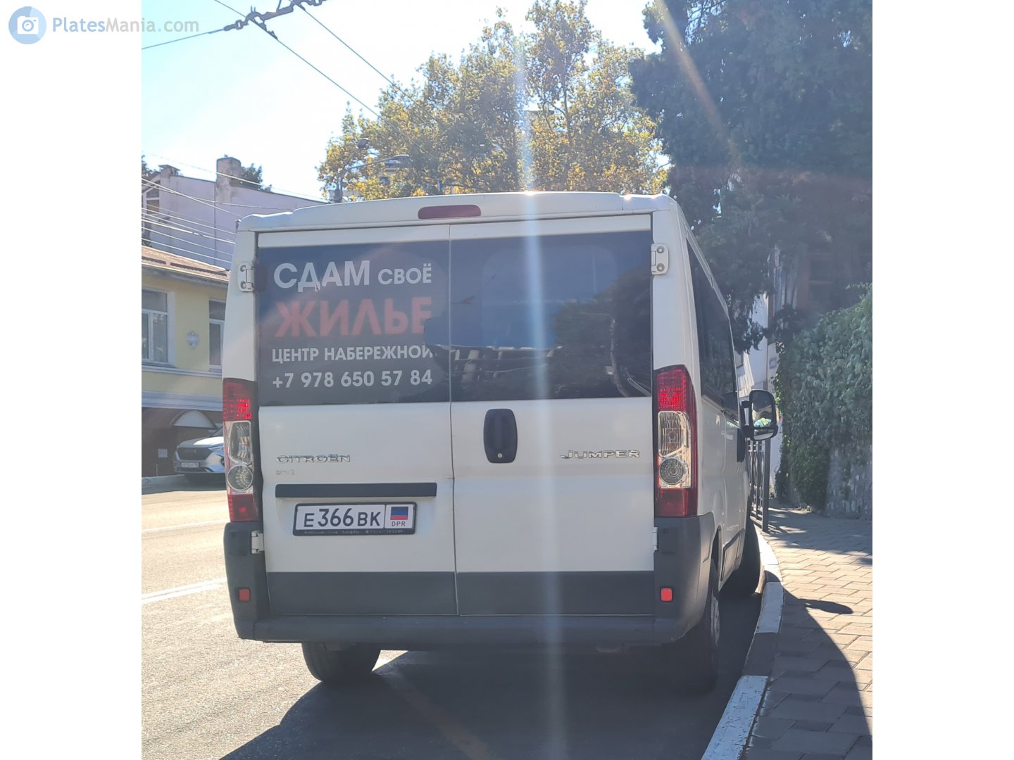 е 366 вк, Citroёn Jumper 2nd gen Van (X250), 2006–2014