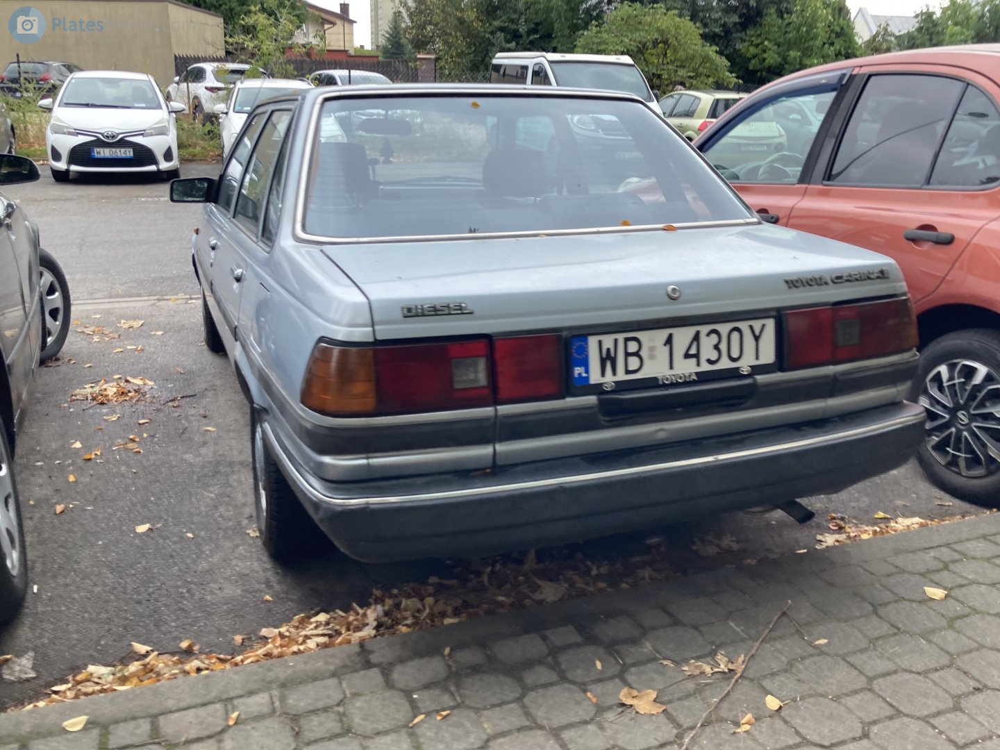 WB 1430Y, Toyota Carina II 1st gen (T150) Sedan, 1984–1988
