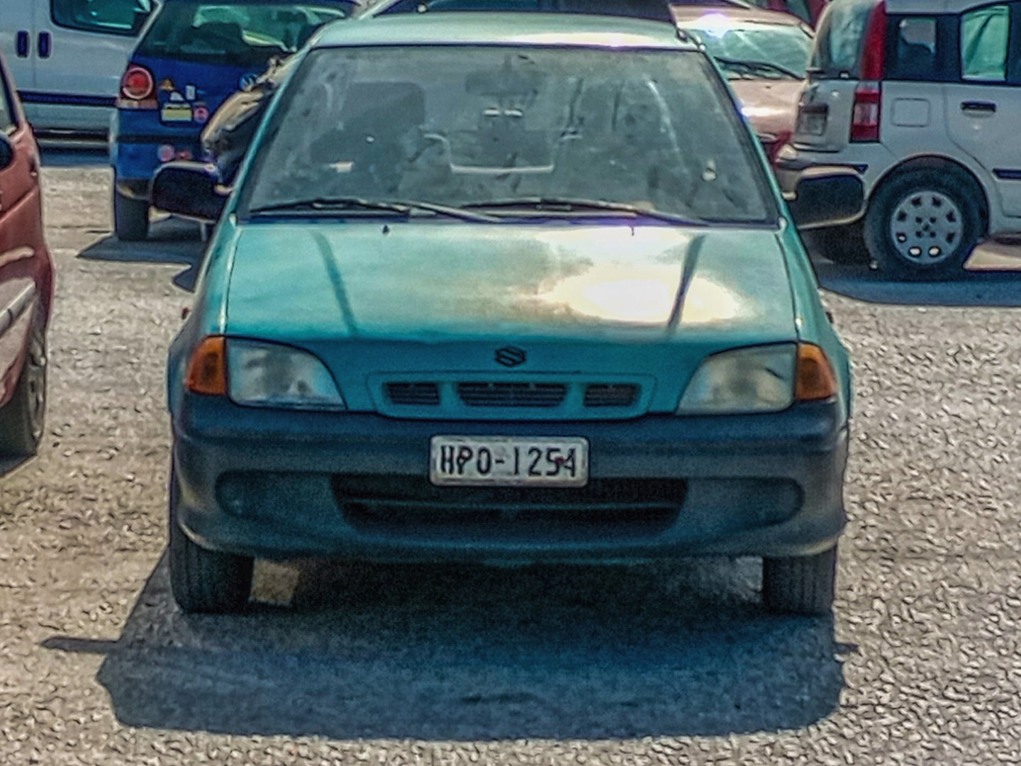 HPO-1254, Suzuki Swift 2nd gen 3-door Hatch (SF), facelift, 1996–2004