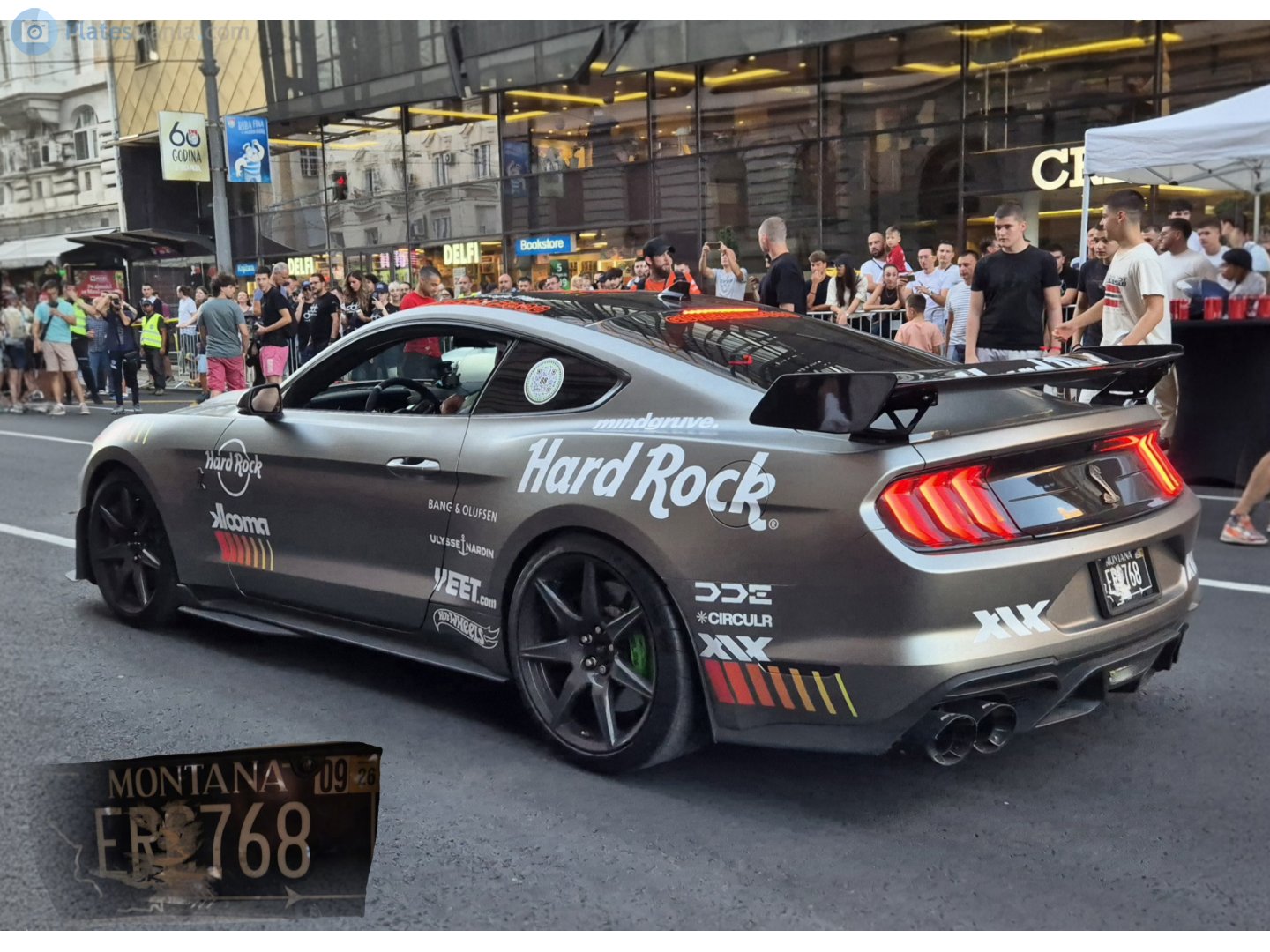 ERC768, Ford Mustang 6th gen Shelby 2-door Coupé (S550), facelift, 2017–2023