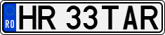 License plate of Romania, Regular plates