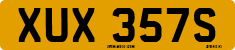 License plate of the United Kingdom, 1963 year system