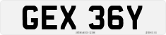 License plate of the United Kingdom, 1963 year system