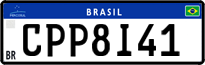 License plate of Brazil, Private owners (Mercosul)