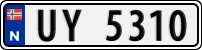 License plate of Norway, Trailers, motorcycles, special vehicles