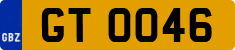License plate of Gibraltar, Trailers