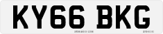License plate of the United Kingdom, 2001 year system