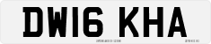 License plate of the United Kingdom, 2001 year system