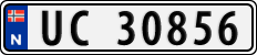 License plate of Norway, Cars