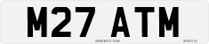 License plate of the United Kingdom, 1983 year system