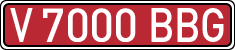 License plates of Spain, Specialty plates