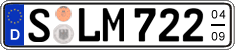 German license plate, Seasonal plates