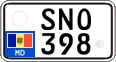License plate of Moldova, Cars (2015)