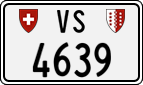 License plate of Switzerland, Cars
