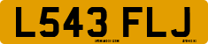 License plate of the United Kingdom, 1983 year system