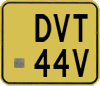 License plate of the Netherlands, Mopeds