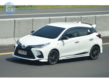 B 1306 HKG, Toyota Yaris