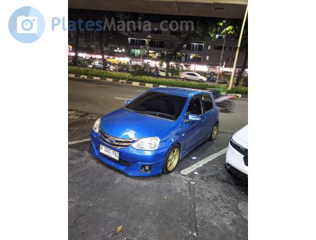 B 1045 FOI, Toyota Etios