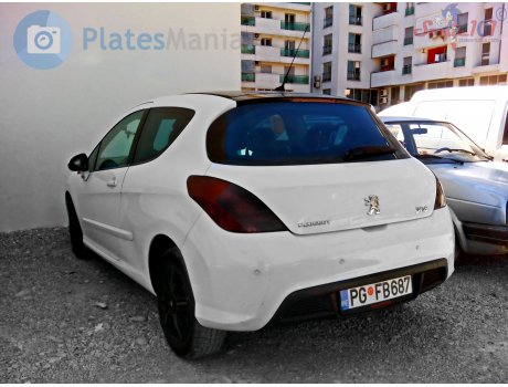 PG FB687, Peugeot 308