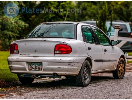 RGJ3657, Chevrolet Metro