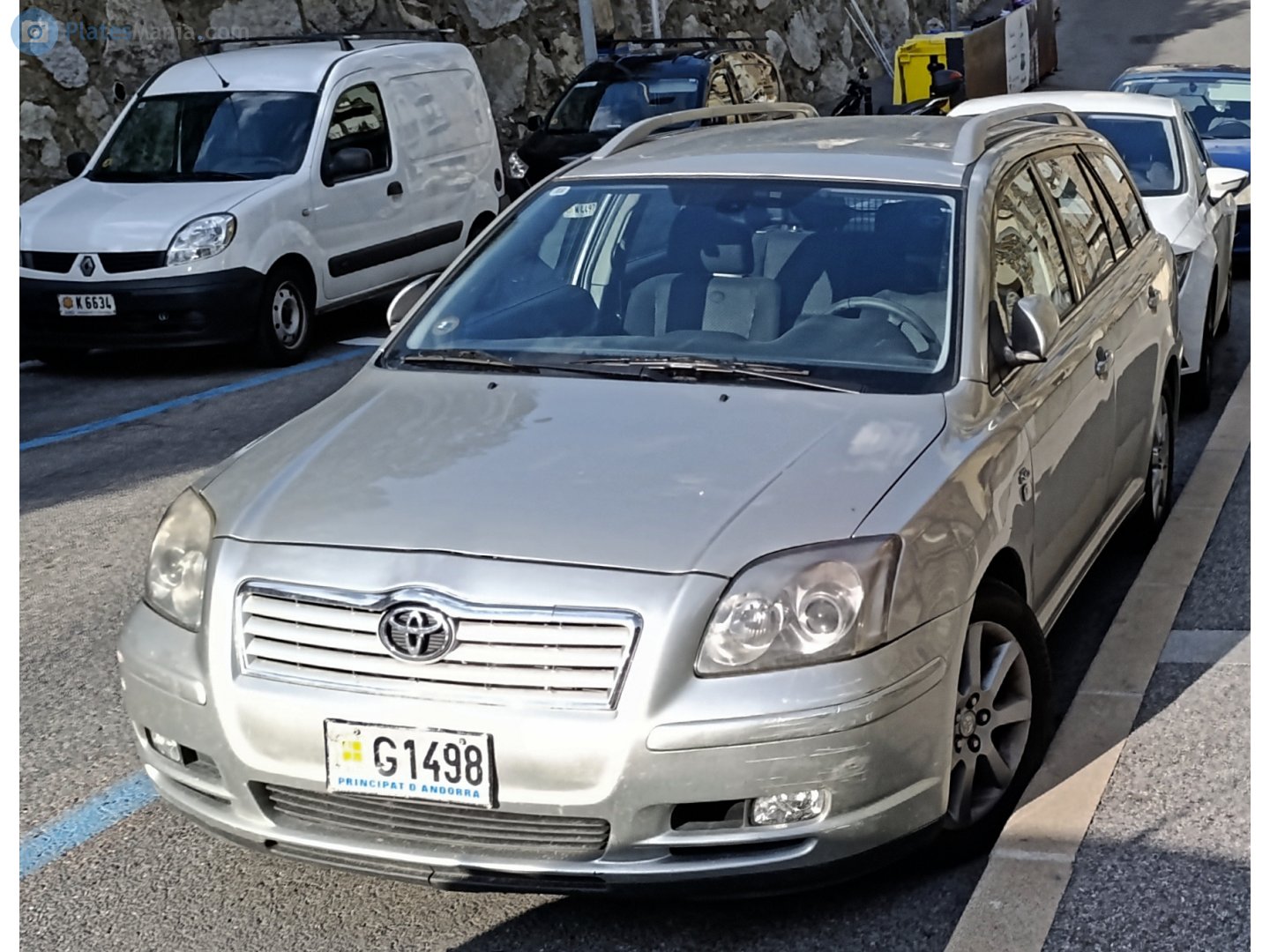 G 1498, Toyota Avensis 2nd gen Wagon (T250), 2003–2009