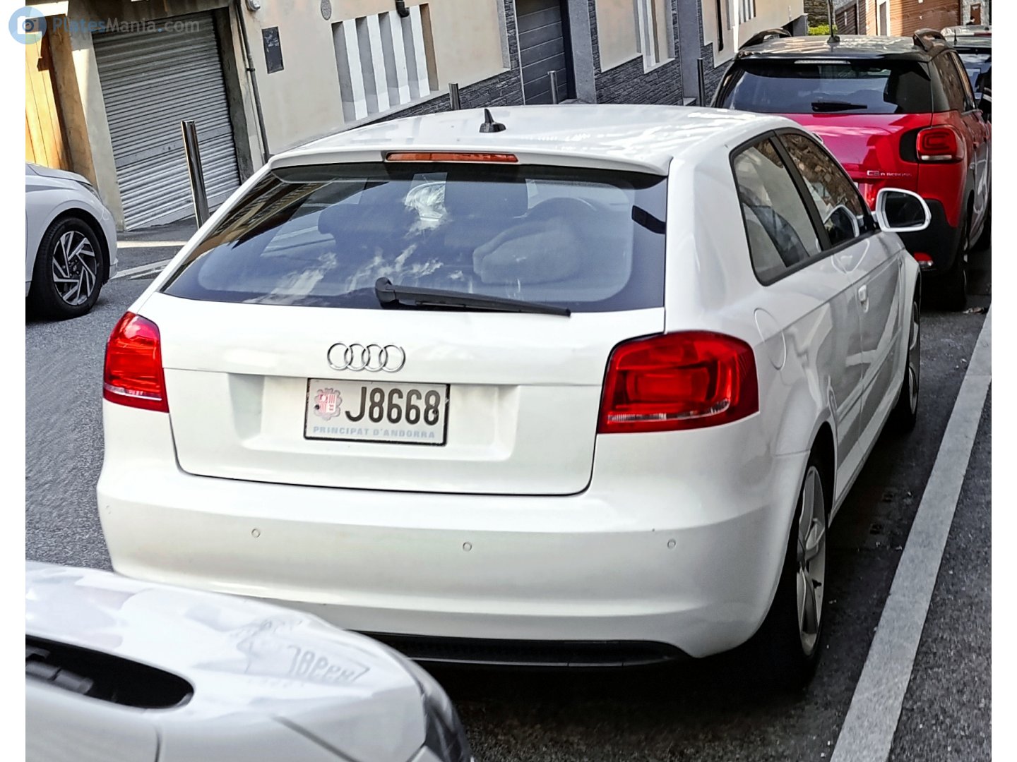 J 8668, Audi A3 2nd gen 3-door Hatch (8P1), 2003–2012