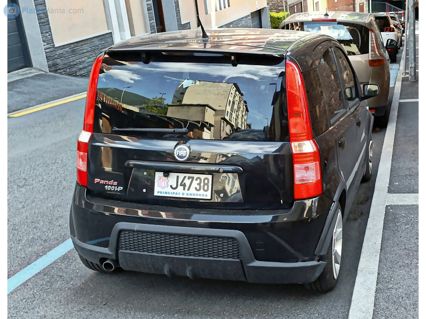 J 4738, FIAT Panda 2nd gen 100HP (169), 2006–2010