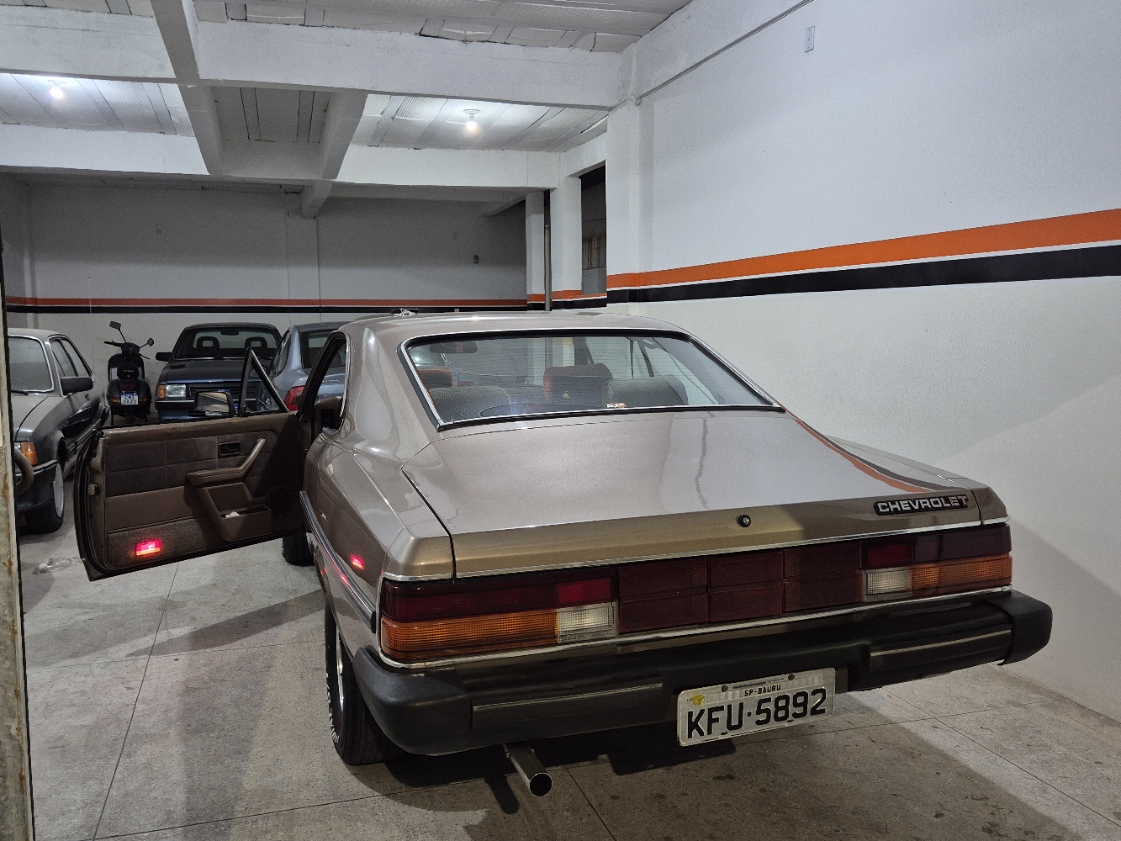 KFU-5892, Chevrolet Opala 1st gen Coupé (676; LATAM-market), 2nd facelift, 1985–1990